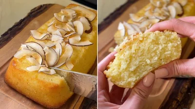 Кокосовий кекс, який тане в роті: аромат тропіків на твоїй кухні