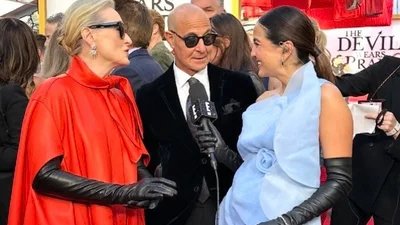 Сукня українського бренду на прем'єрі "Диявол носить Prada" викликала фурор: фото