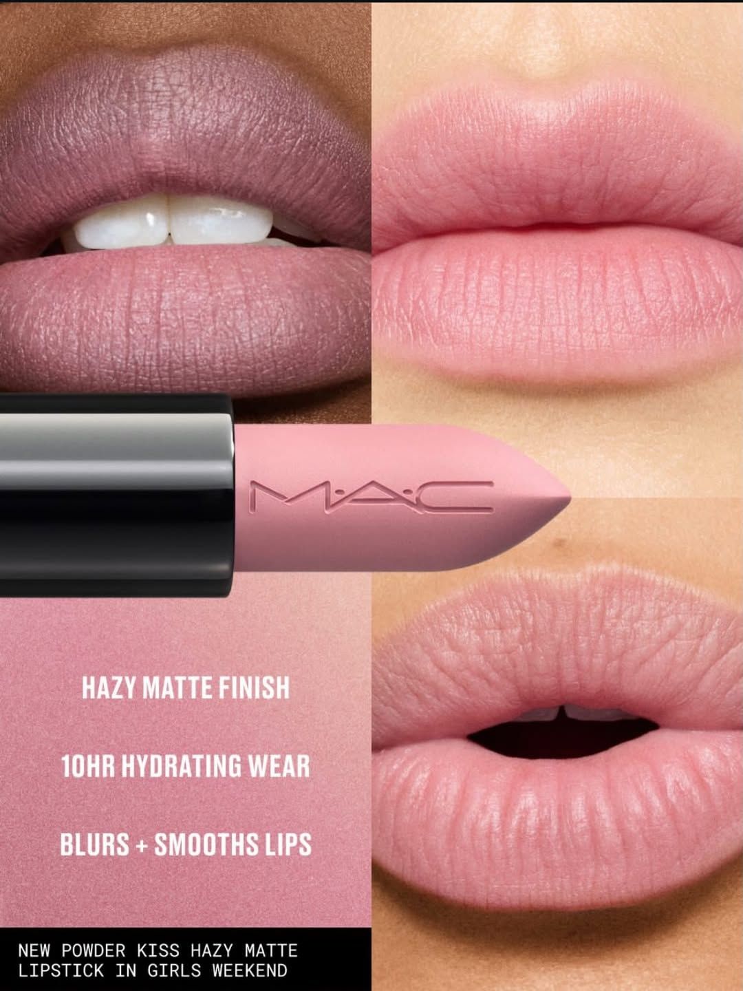 Холодный розовый возвращается: новая помада от MAC, которую уже хочется купить - фото 858930
