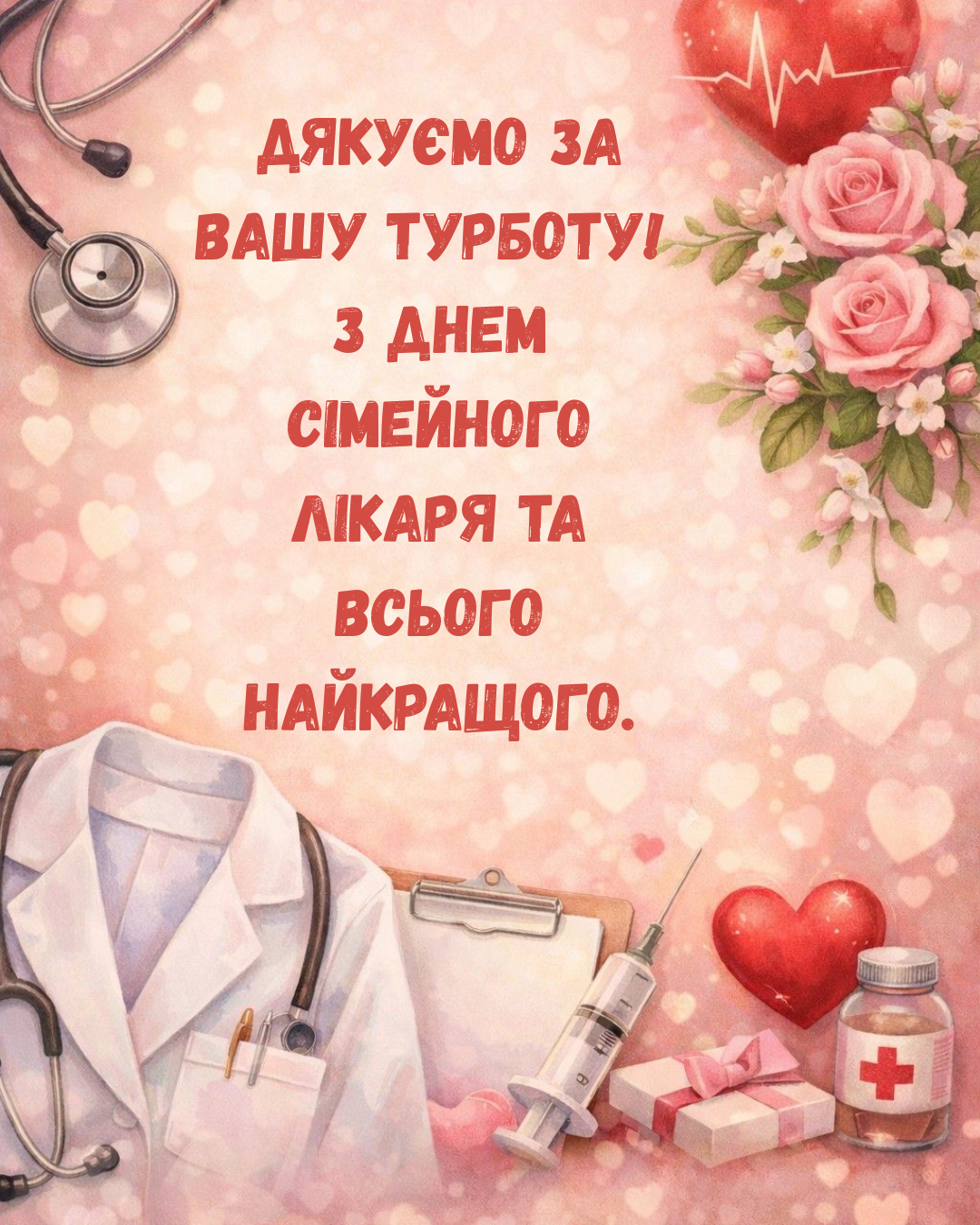День семейного врача: самые теплые слова благодарности, поздравления в прозе и картинки - фото 860451