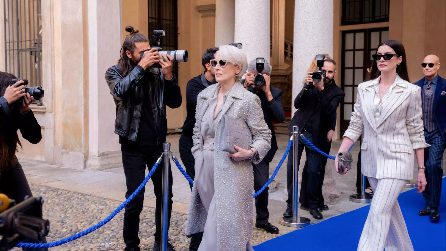 'Дьявол носит Prada' может получить 3 часть: Стрип, Хэтэуэй и Блант назвали условия возвращения - фото 860766