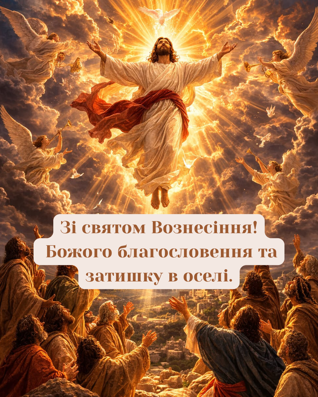 Поздравления с Вознесением Господним 2026 и картинки, которые касаются сердца - 861381 Поздравления с Вознесением Господним 2026 и картинки, которые касаются сердца - фото 861381