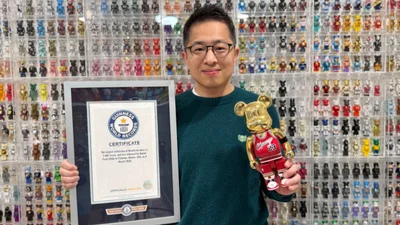 Коллекционер установил рекорд Гиннеса, собрав 3482 фигурок Bearbricks