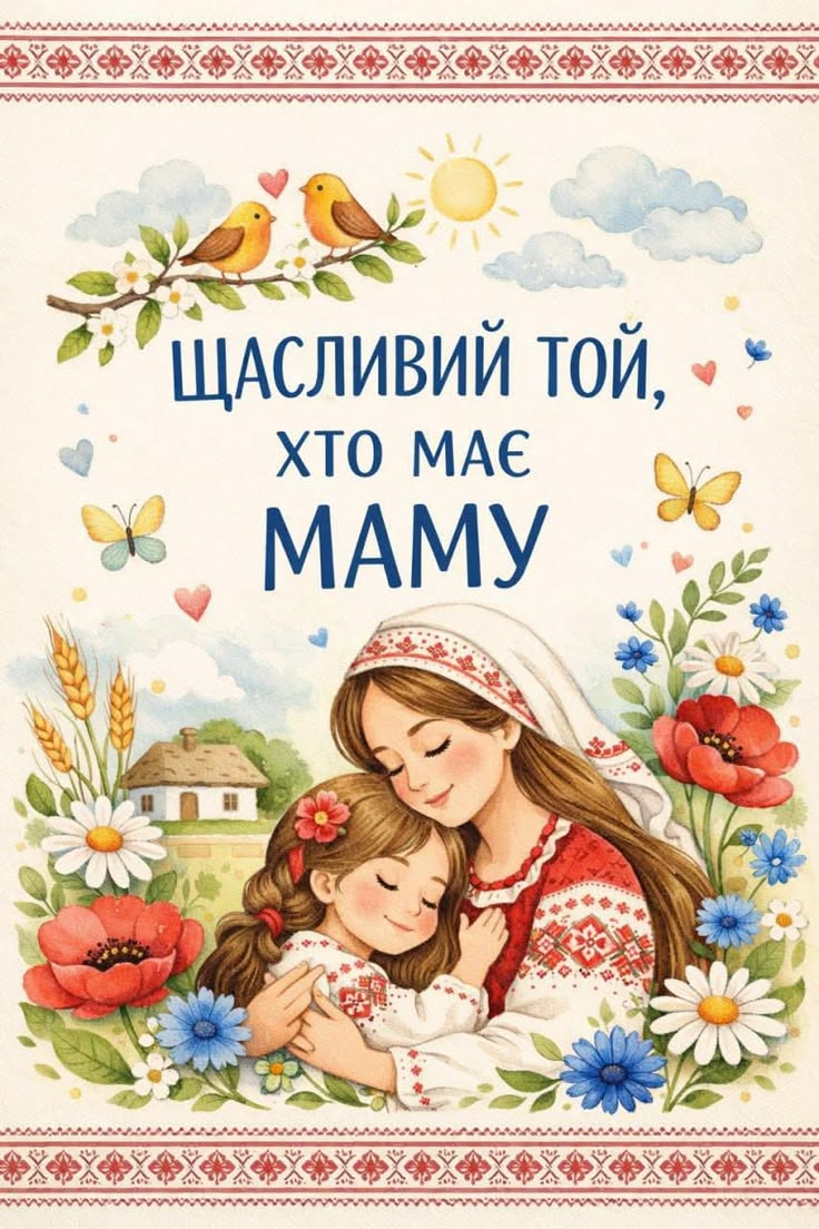 Листівки з Днем матері 2026 патріотичні українські - 863066 Листівки з Днем матері 2026 патріотичні українські - фото 863066