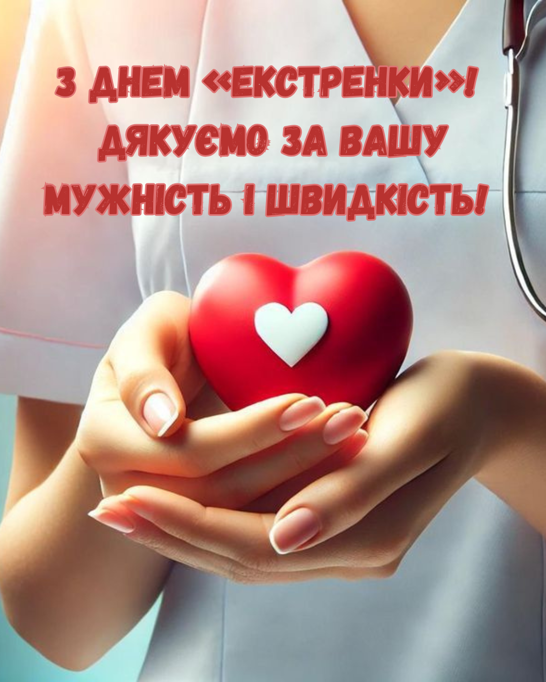 День экстренной медицинской помощи 2026: поздравления и картинки для героев в белых халатах - фото 865339