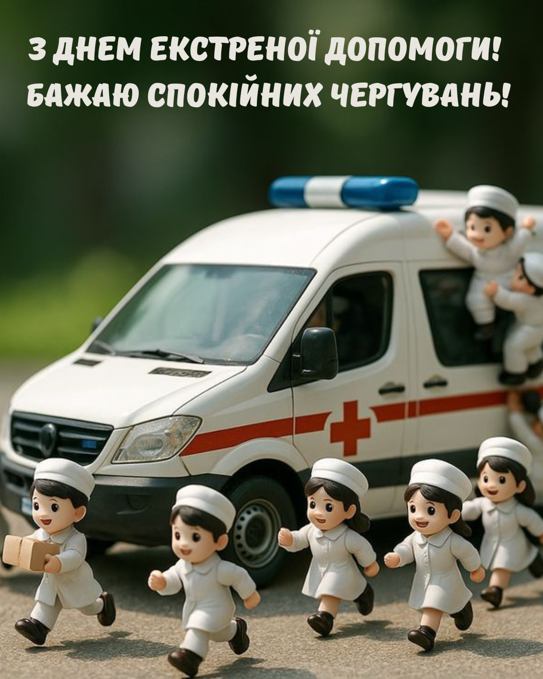 День экстренной медицинской помощи 2026: поздравления и картинки для героев в белых халатах - фото 865340
