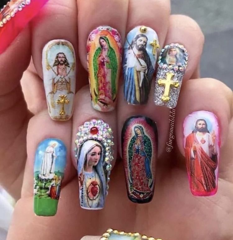 20 епічних манікюрів, з якими краще не потрапляти бабусі на очі - фото 866099