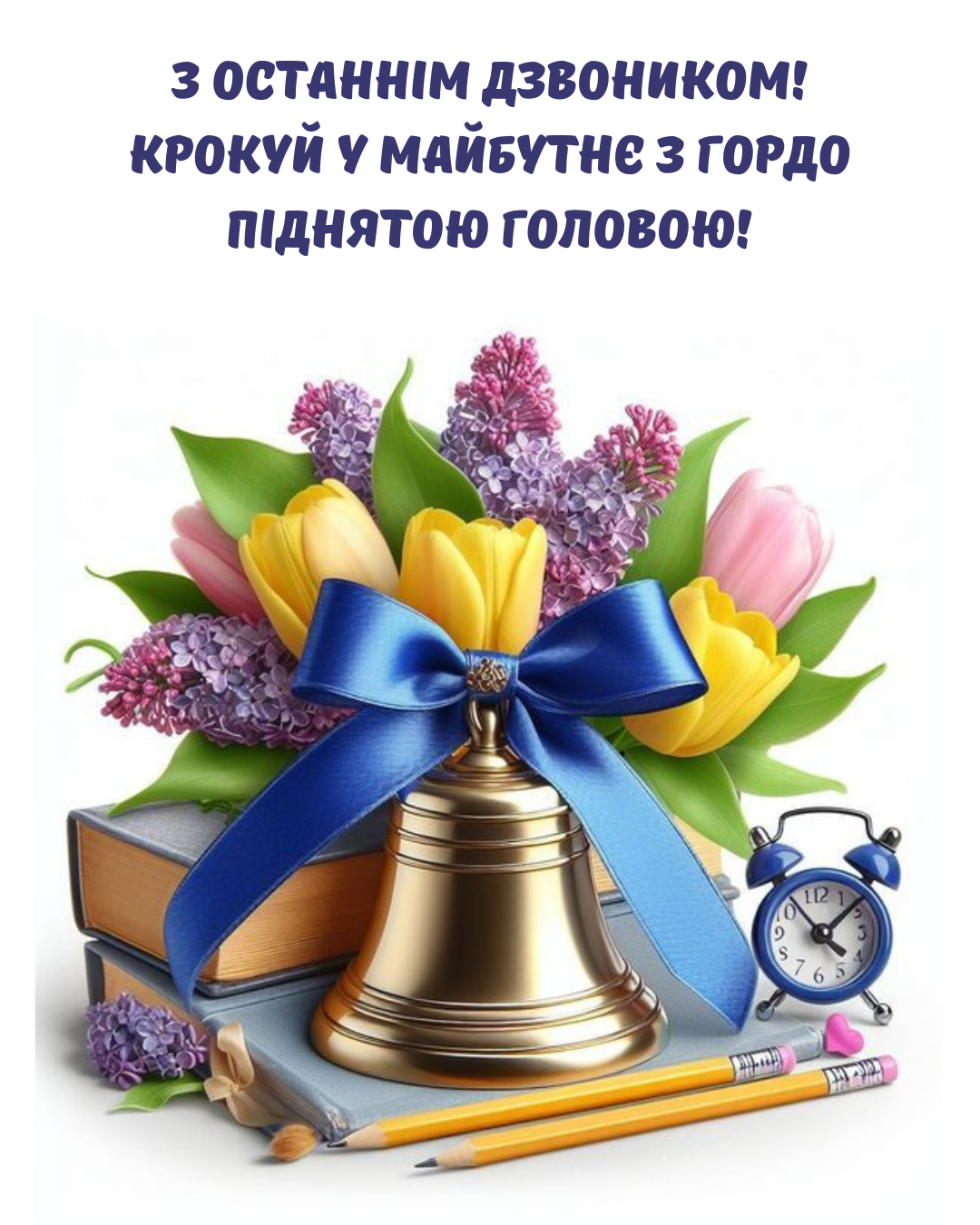 Красиві картинки з Останнім дзвоником українською мовою - 867432 Красиві картинки з Останнім дзвоником українською мовою - фото 867432