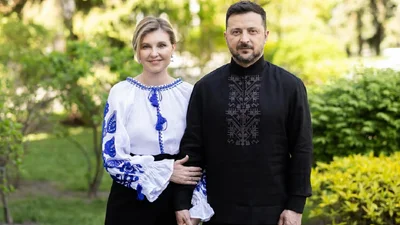 Олена та Володимир Зеленські показали бездоганний стиль у День вишиванки