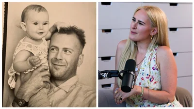 Донька Брюса Вілліса ледве стримала сльози на словах про стан тата: "Він завжди був таким мачо"