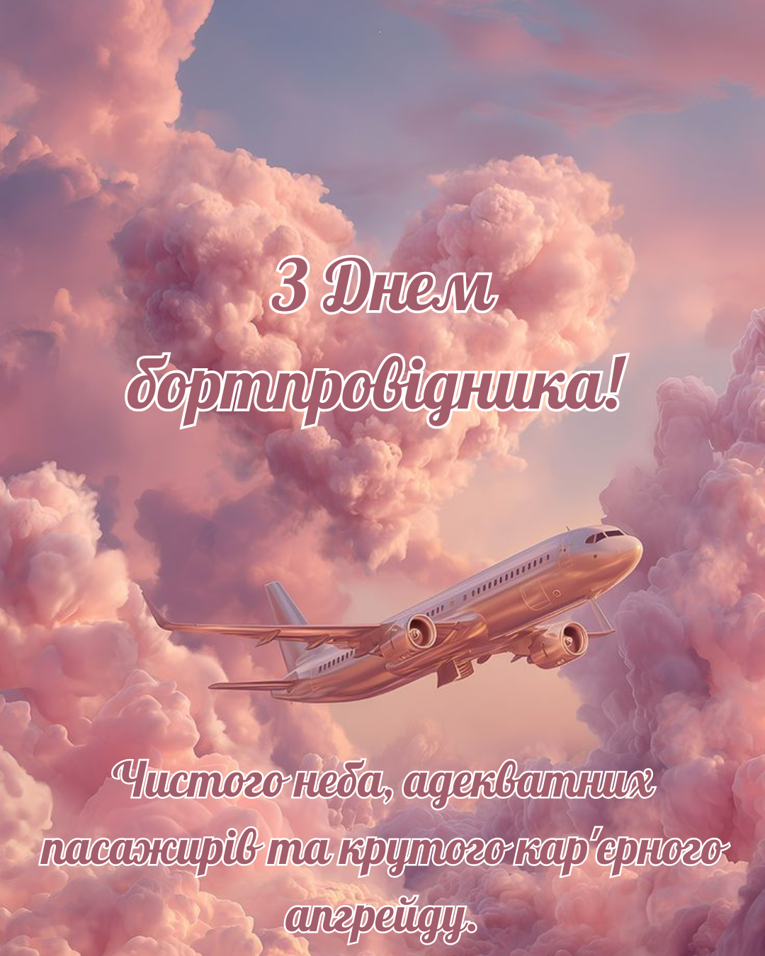 Лучшие поздравления с Днем бортпроводника и яркие открытки для тех, кто на высоте - фото 868110
