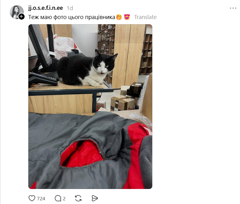 Пухнасті працівники 'Нової пошти' - 869391 Пухнасті працівники 'Нової пошти' - фото 869391