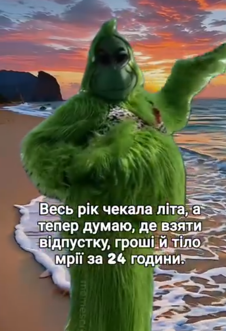 Жизненные мемы о лете: когда в мечтах отдых, а в планах только работа - фото 871247