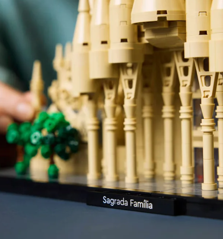 Храм Саграда Фамілія Lego - фото 873099