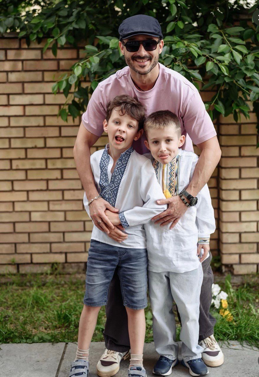 Андрій Федінчик та його син із другом - 878592 Андрій Федінчик та його син із другом - фото 878592
