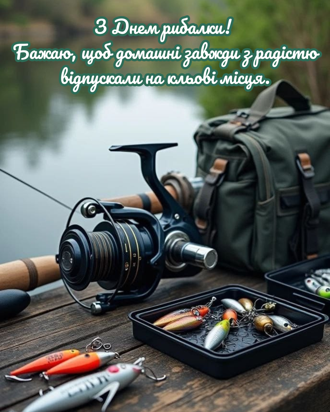 листівки з Днем рибалки скачати - 879975 листівки з Днем рибалки скачати - фото 879975