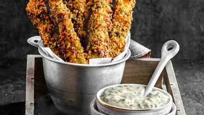 Хрустящие кабачки фри из духовки: летняя закуска, которую захочется готовить снова и снова