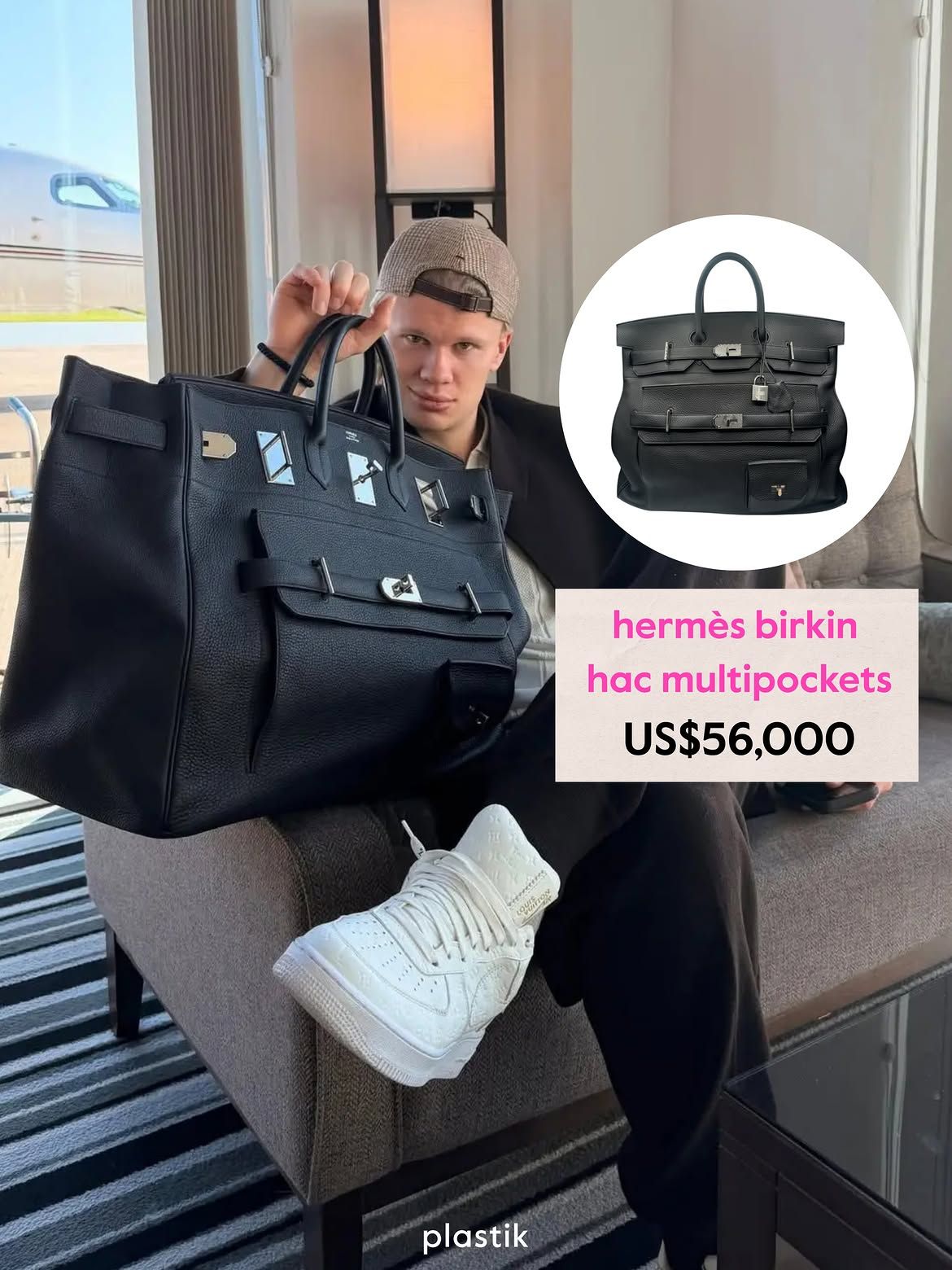 Футбольний краш Ерлінг Голанн похизувався колекцією сумок Hermès на суму $500 000 - фото 884777