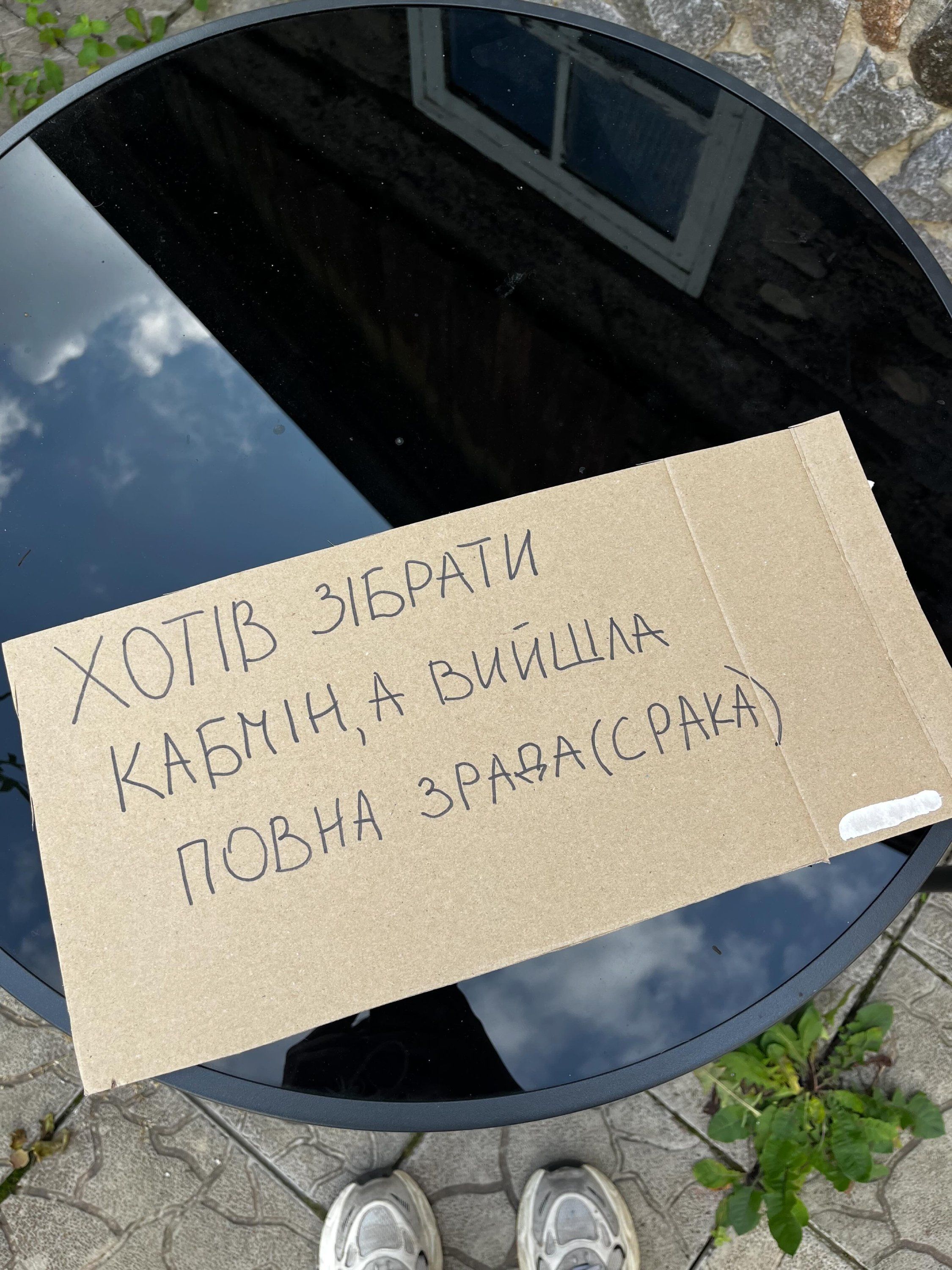 Картонки для підтримки Михайла Федорова - фото 887501