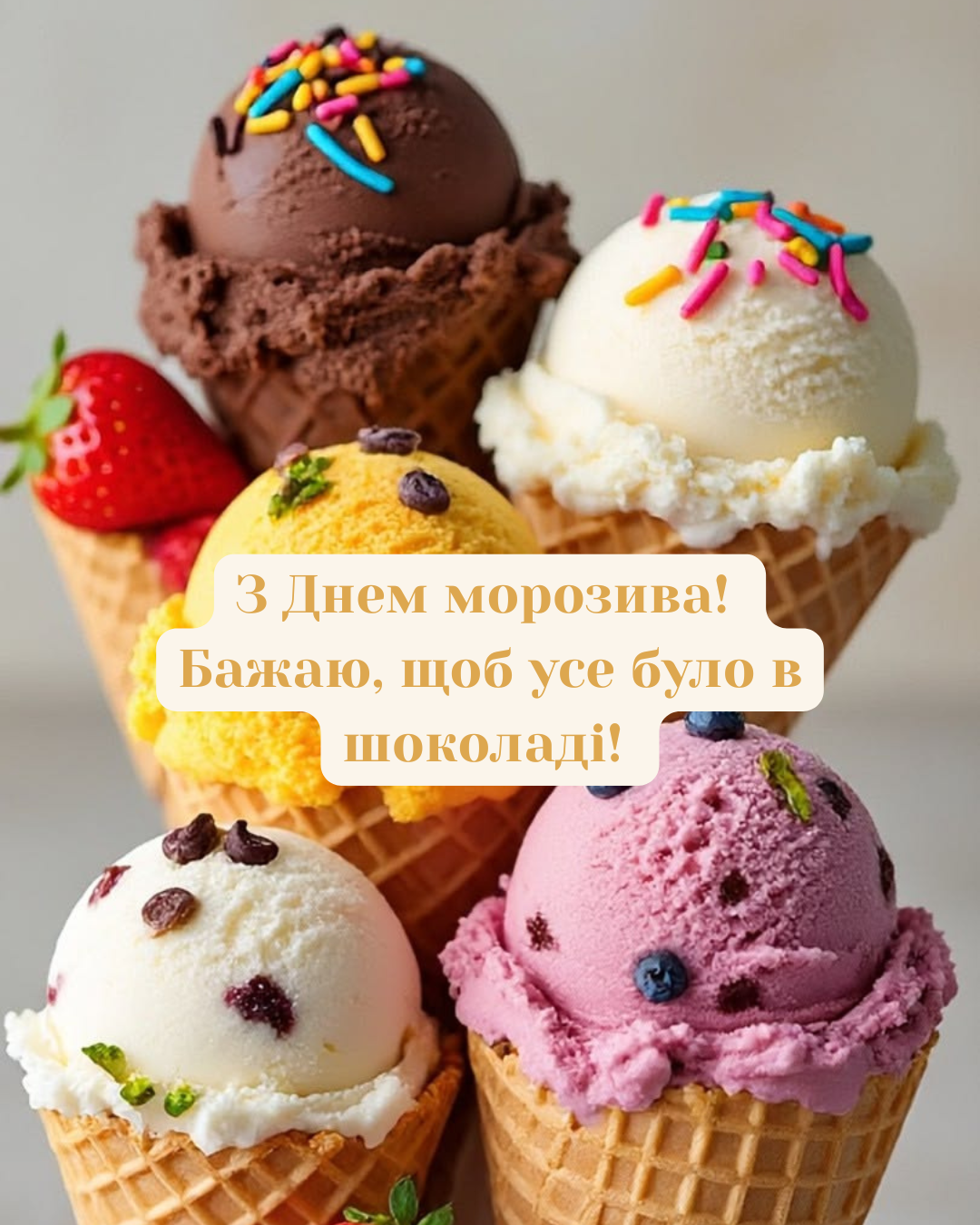 Прохладная атмосфера в жаркий день: все о Дне мороженого и красивые картинки для друзей - фото 887898