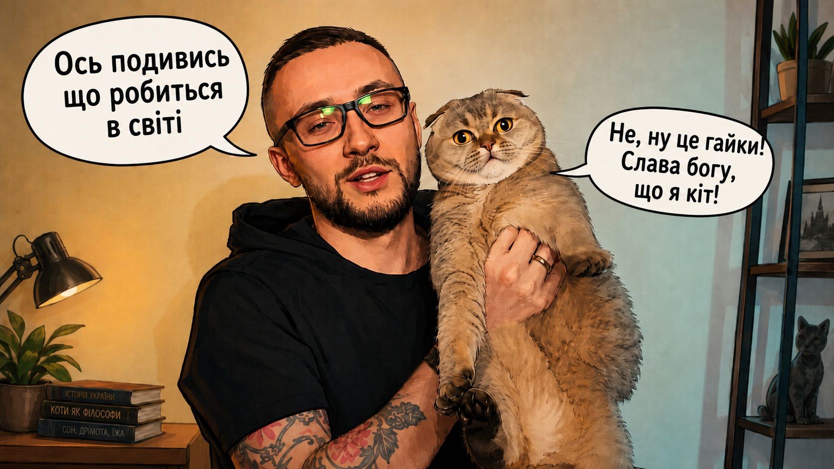 Кішка Сергія Стерненка підкорила Threads і стала мемом - 888171 Кішка Сергія Стерненка підкорила Threads і стала мемом - фото 888171