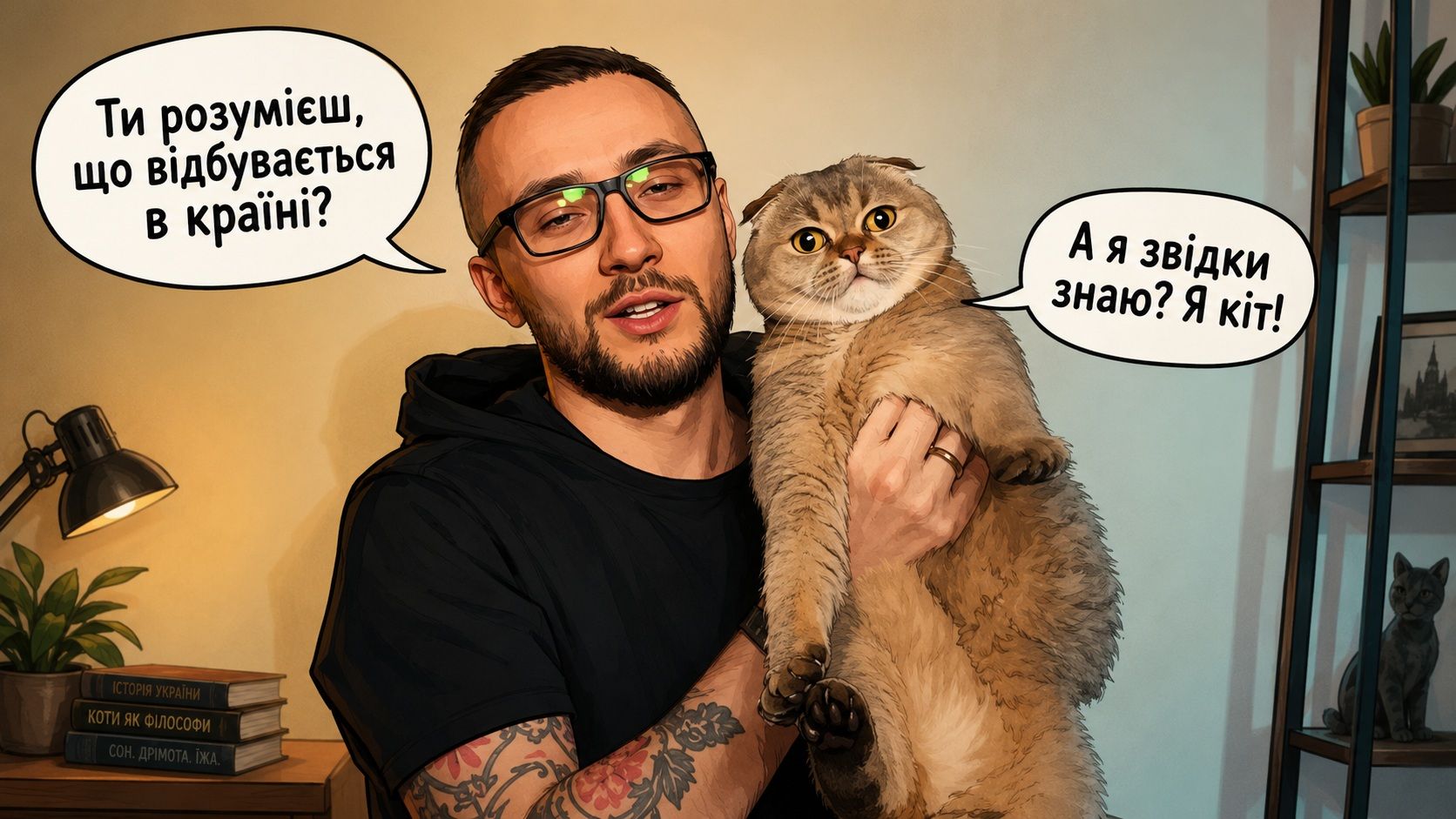 Кішка Сергія Стерненка підкорила Threads і стала мемом - 888172 Кішка Сергія Стерненка підкорила Threads і стала мемом - фото 888172