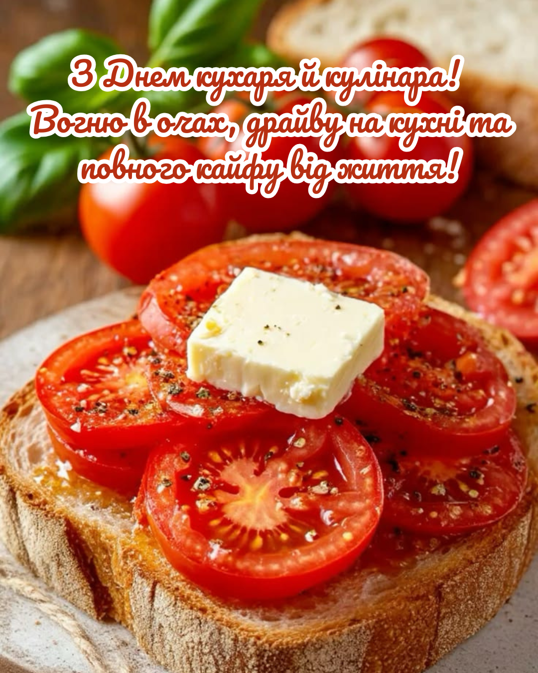 Самые теплые поздравления и 'вкусные' открытки с Днем кулинара - 890976 Самые теплые поздравления и 'вкусные' открытки с Днем кулинара - фото 890976