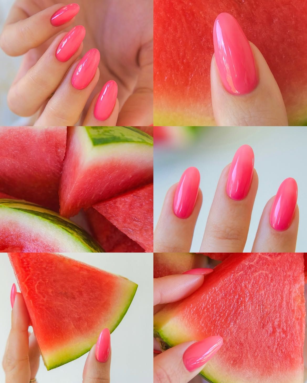 Если бы лето было маникюром, оно выглядело бы именно так: watermelon nails покоряют всех стильных красавиц - 891102 Если бы лето было маникюром, оно выглядело бы именно так: watermelon nails покоряют всех стильных красавиц - фото 891102