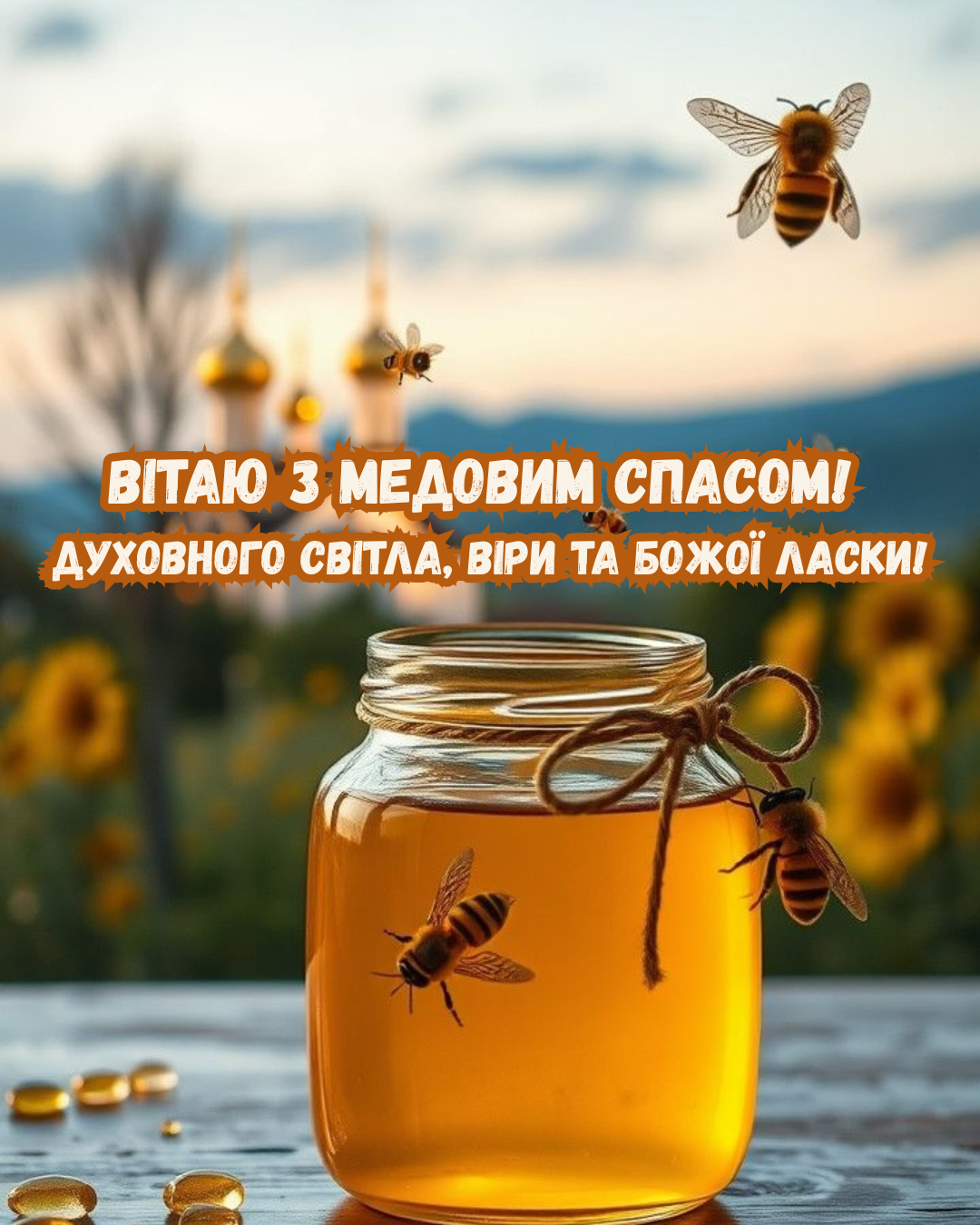 Светлые церковные поздравления с Медовым Спасом и душевные картинки - 892502 Светлые церковные поздравления с Медовым Спасом и душевные картинки - фото 892502