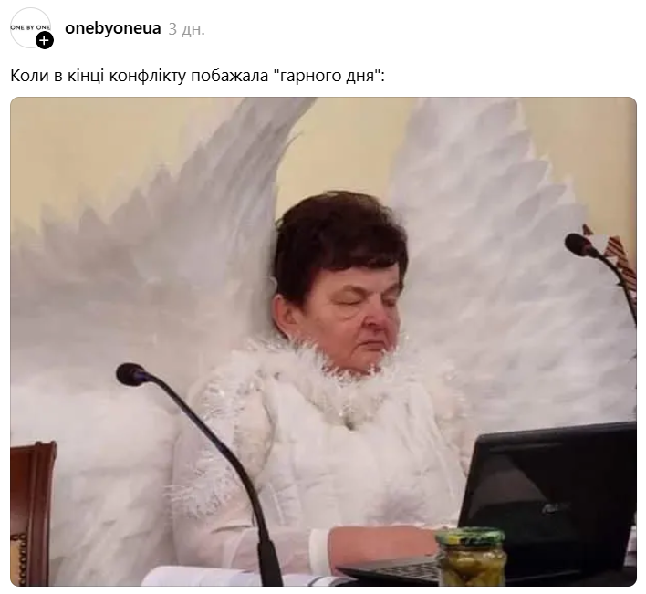Женщина в костюме ангела стала мемом о двух сущностях, сосуществующих в одном человеке - 892984 Женщина в костюме ангела стала мемом о двух сущностях, сосуществующих в одном человеке - фото 892984
