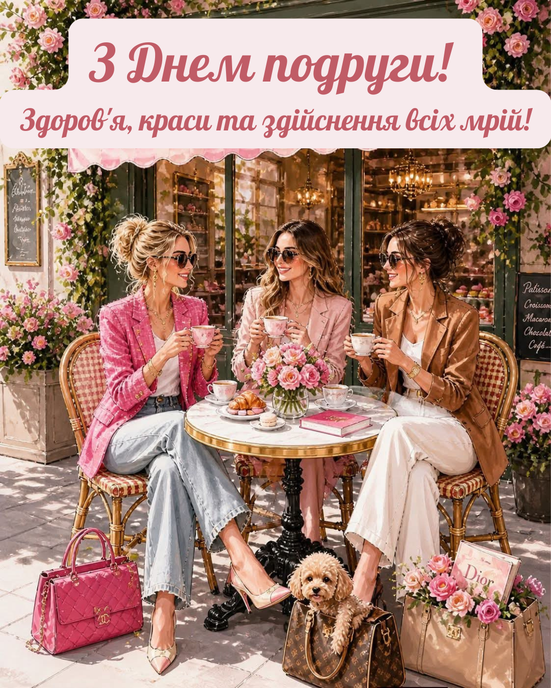 Красивые поздравления и прикольные открытки с Днем подруги для самого близкого человека - 893574 Красивые поздравления и прикольные открытки с Днем подруги для самого близкого человека - фото 893574