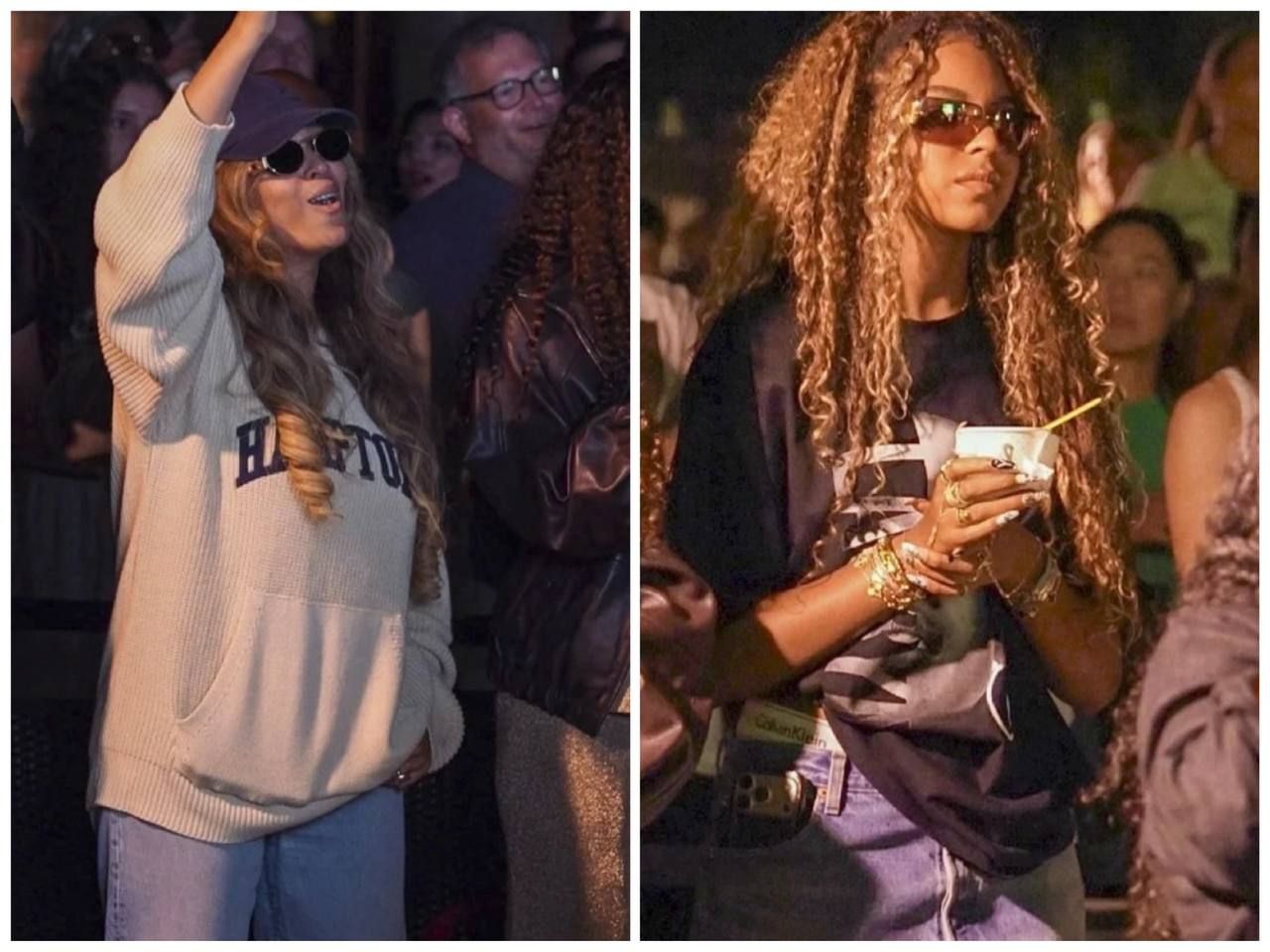 Дочь-копия Beyonce с мамой и папой зажигают на концерте: редкий момент попал на камеру - фото 893914