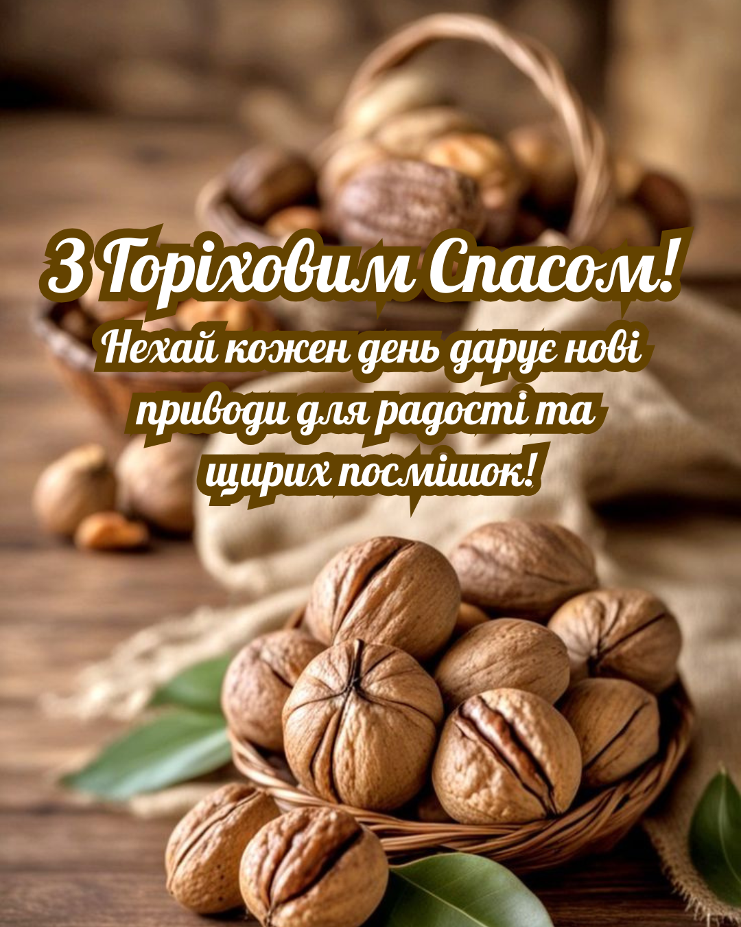 Самые теплые поздравления с Ореховым Спасом и красивые открытки, которые подарят тепло близким - фото 897628