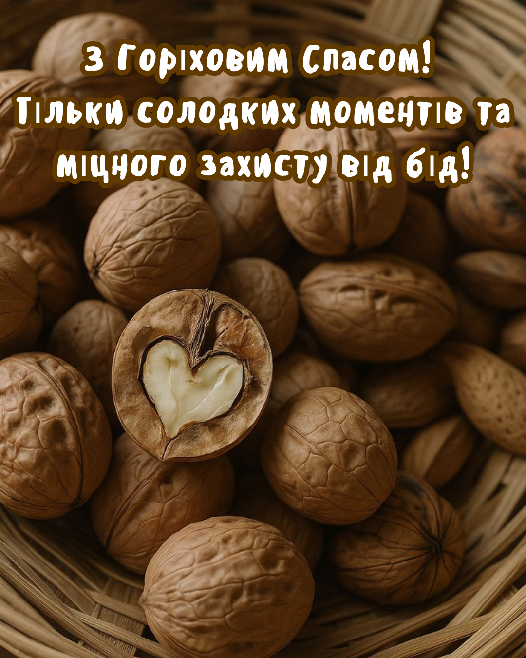 Самые теплые поздравления с Ореховым Спасом и красивые открытки, которые подарят тепло близким - фото 897632