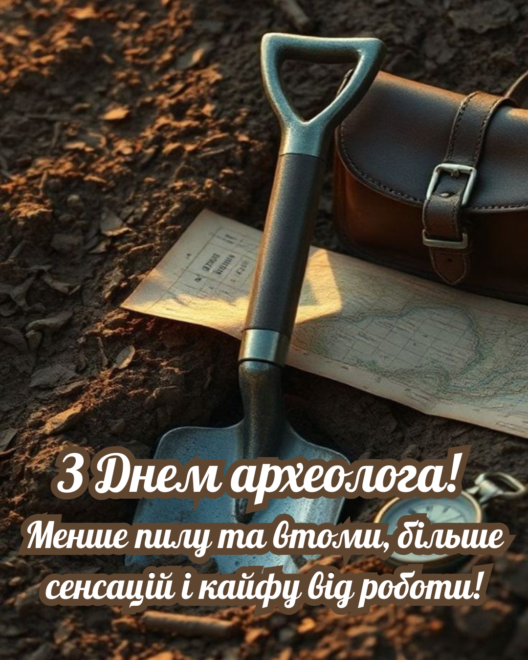 Самые лучшие поздравления с Днем археолога и атмосферные открытки для любителей истории - фото 899481