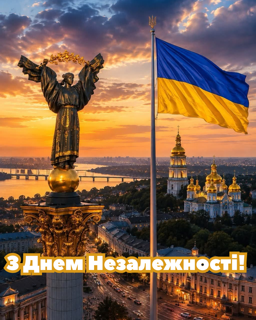 листівки з Днем Незалежності 2026 - 901747 листівки з Днем Незалежності 2026 - фото 901747
