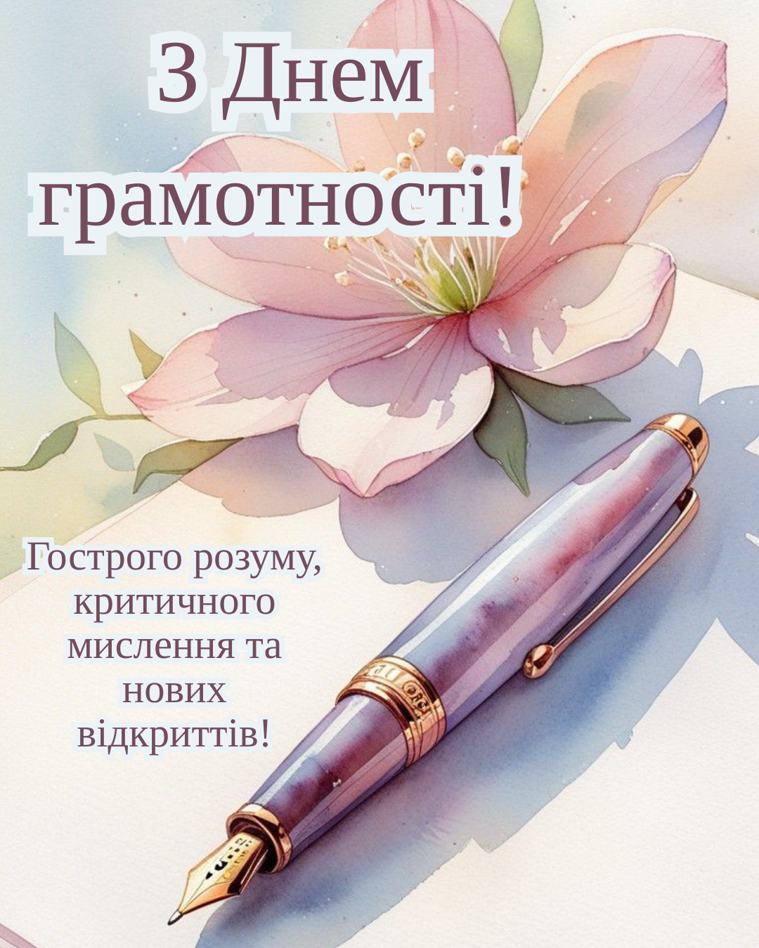 привітання з Міжнародним днем грамотності - 907009 привітання з Міжнародним днем грамотності - фото 907009