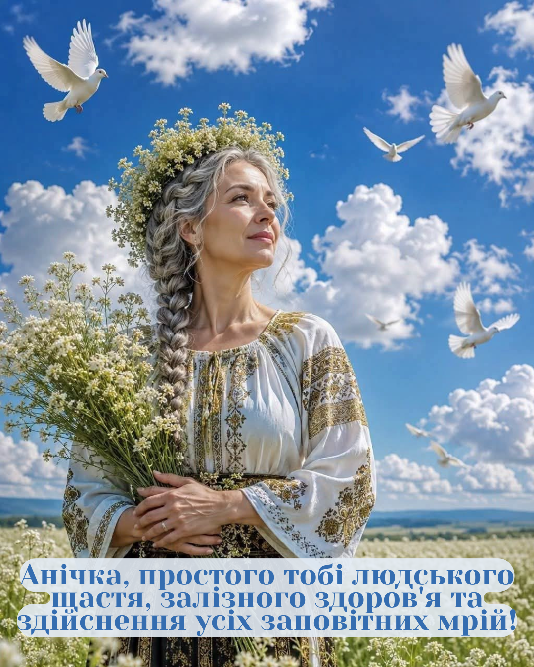 привітання з іменинами Анни 2026 - фото 907067
