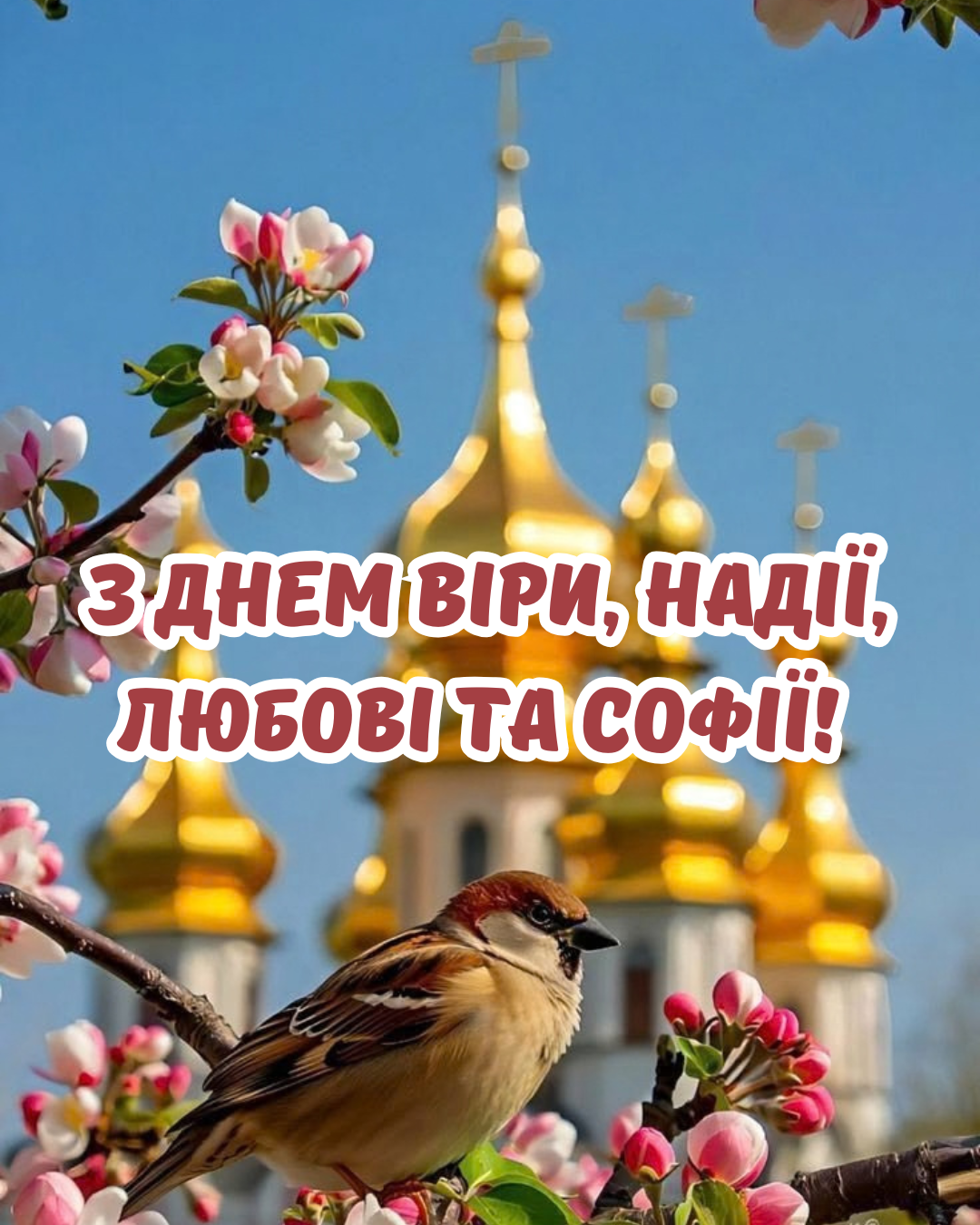 листівки з Днем Віри Надії Любові та Софії 2026 - 910248 листівки з Днем Віри Надії Любові та Софії 2026 - фото 910248