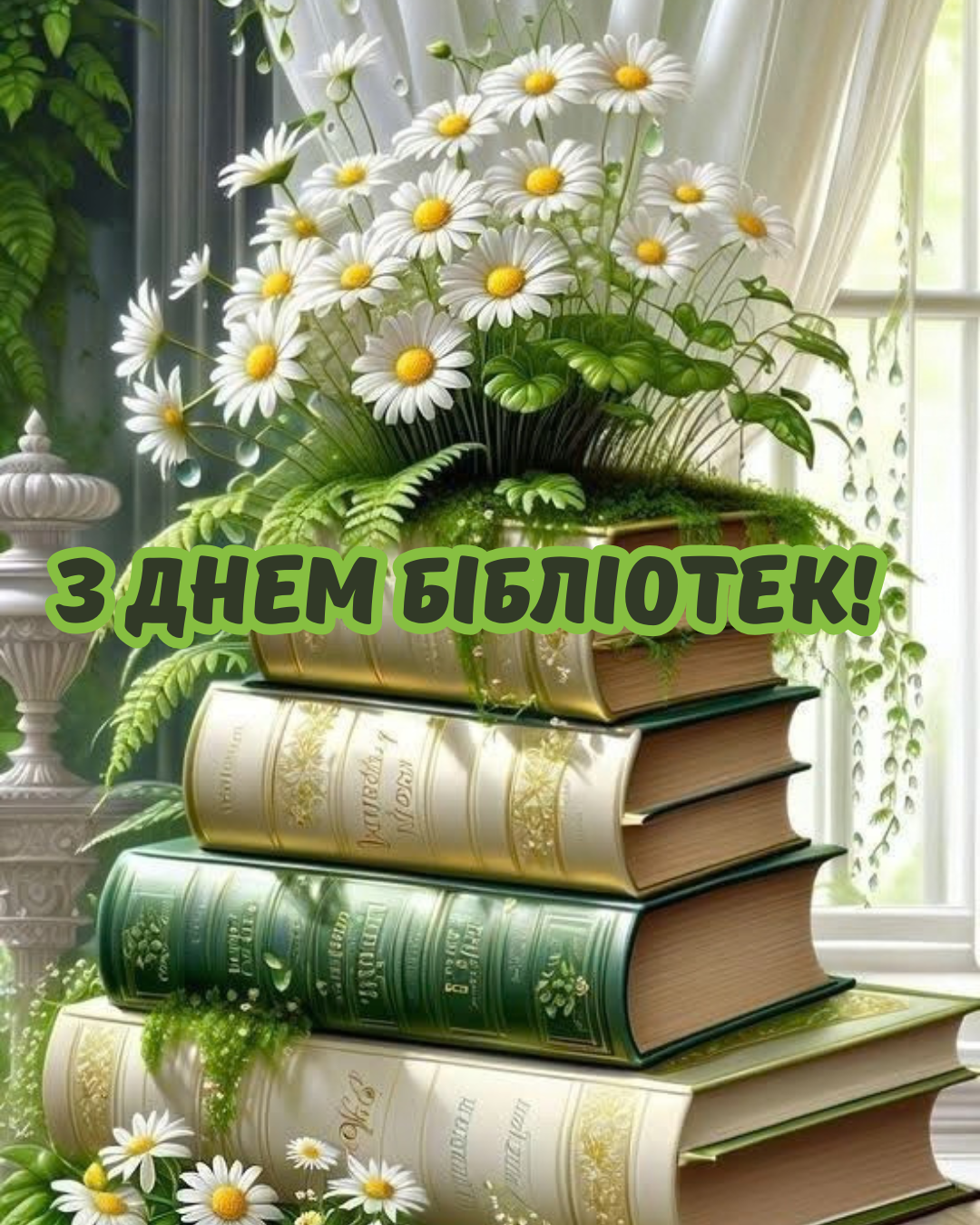 Атмосферные поздравления с Днем библиотек и красивые открытки - фото 912514