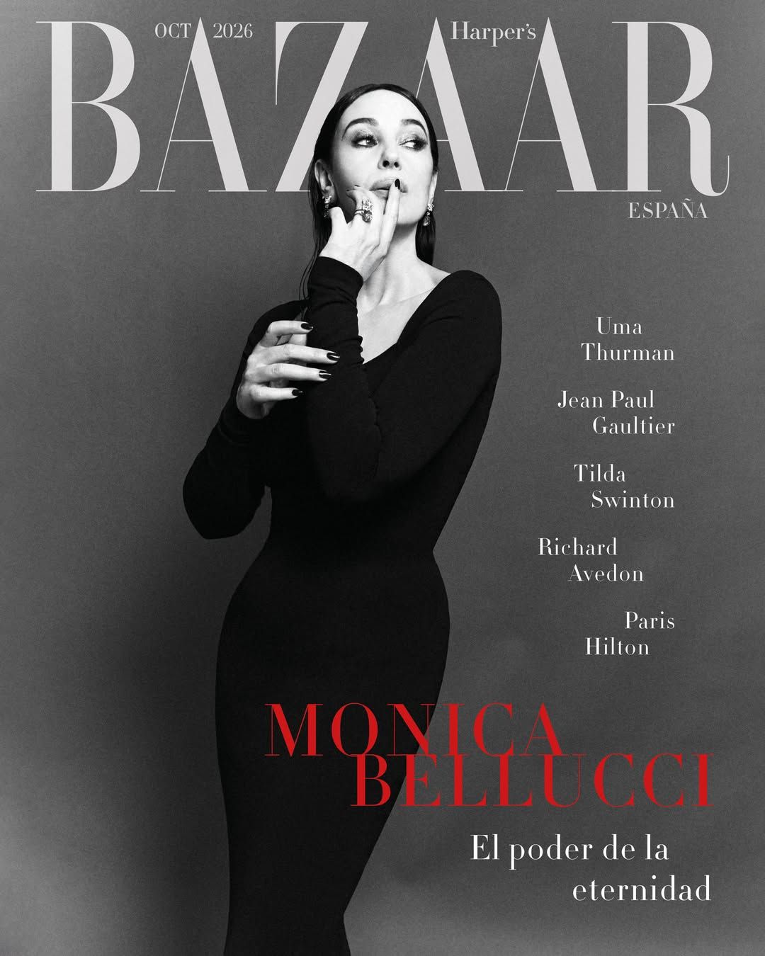 Моніка Беллуччі на обкладинці Harper's Bazaar - 913771 Моніка Беллуччі на обкладинці Harper's Bazaar - фото 913771