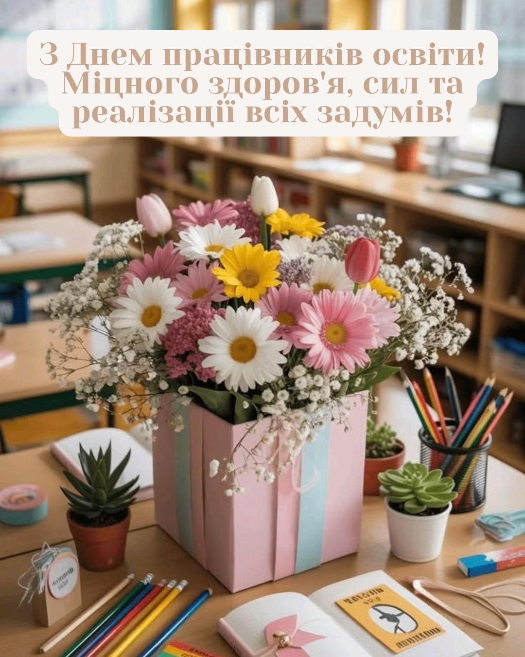 Искренние, патриотичные и забавные: обширная подборка поздравлений и картинок ко Дню учителя - фото 914834