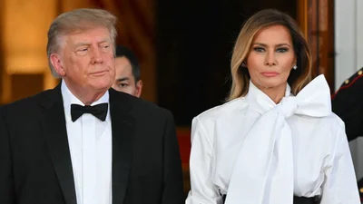 Впервые в истории Белого дома: Мелания Трамп показала зубы и нарушила правила – фото