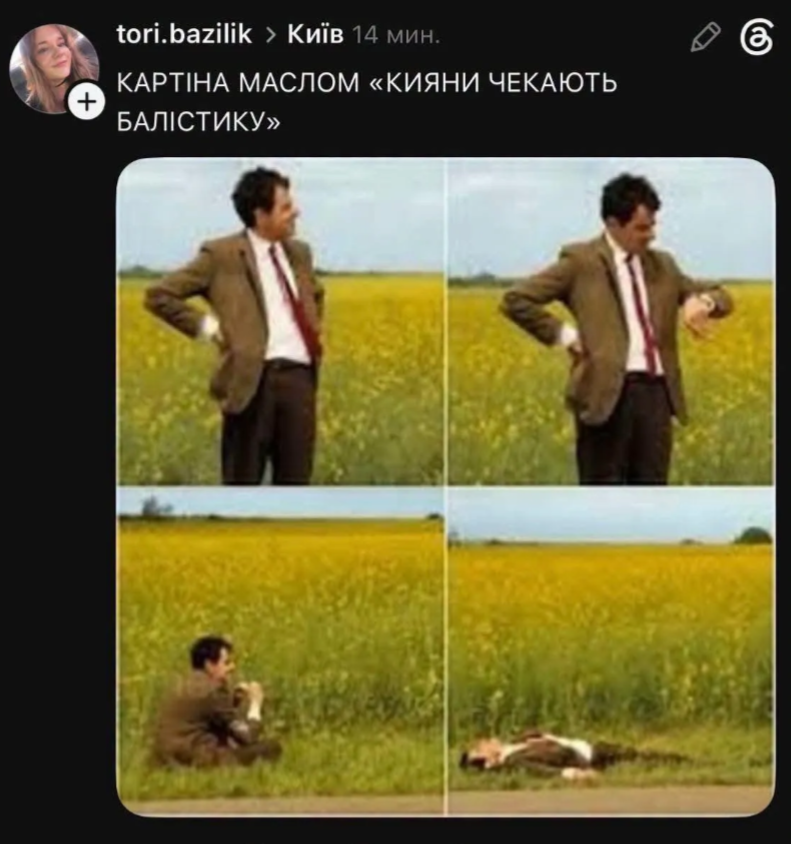 Тотальна дурка: кияни мемами передають свій настрій останніх тижнів - фото 915898