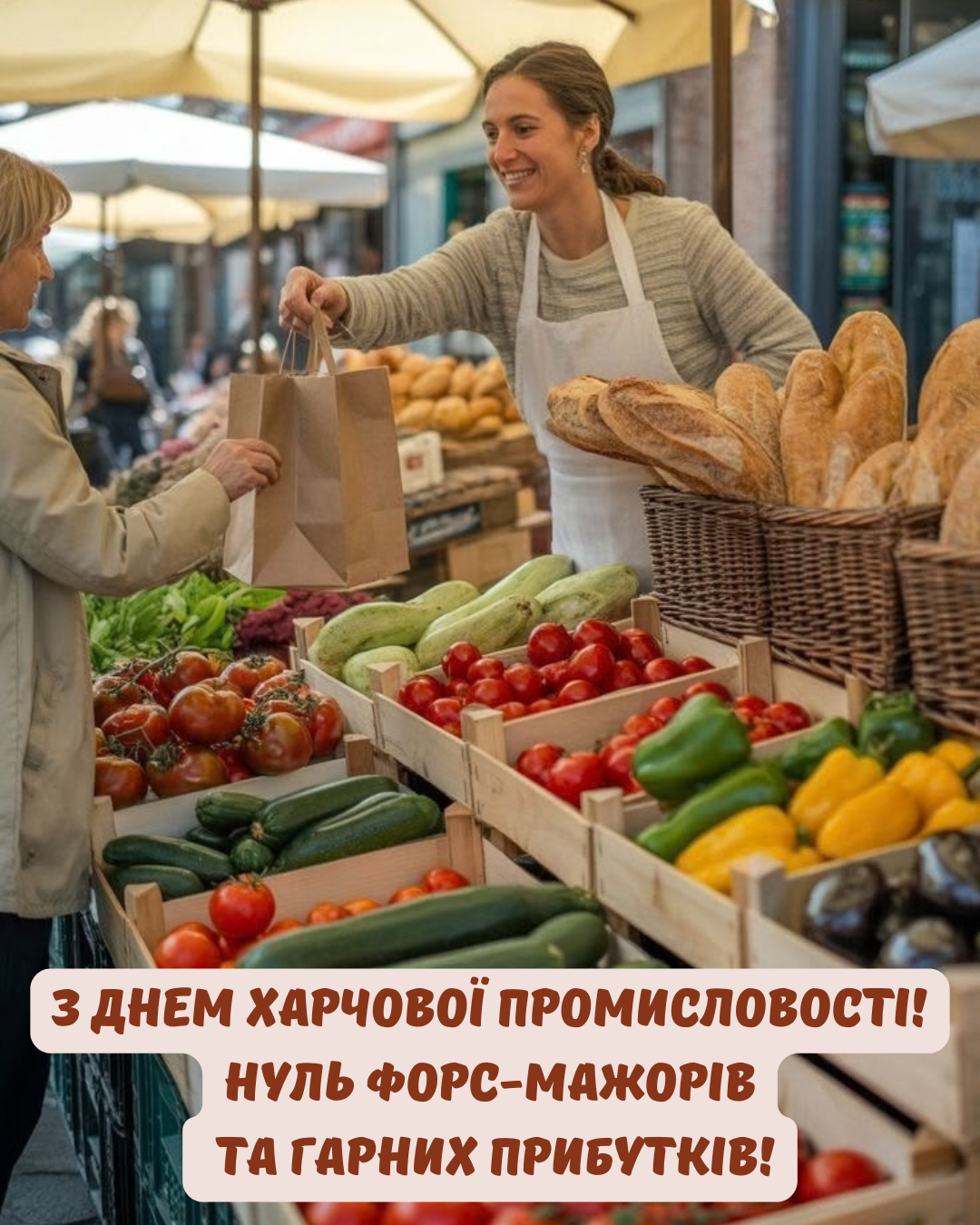 День працівників харчової промисловості 2026 привітання  - фото 918260