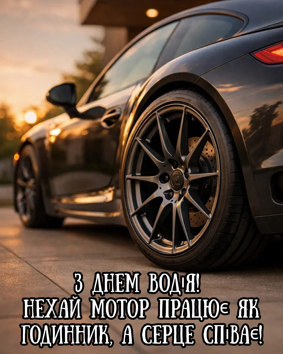 оригінальні привітання з Днем автомобіліста - фото 918291