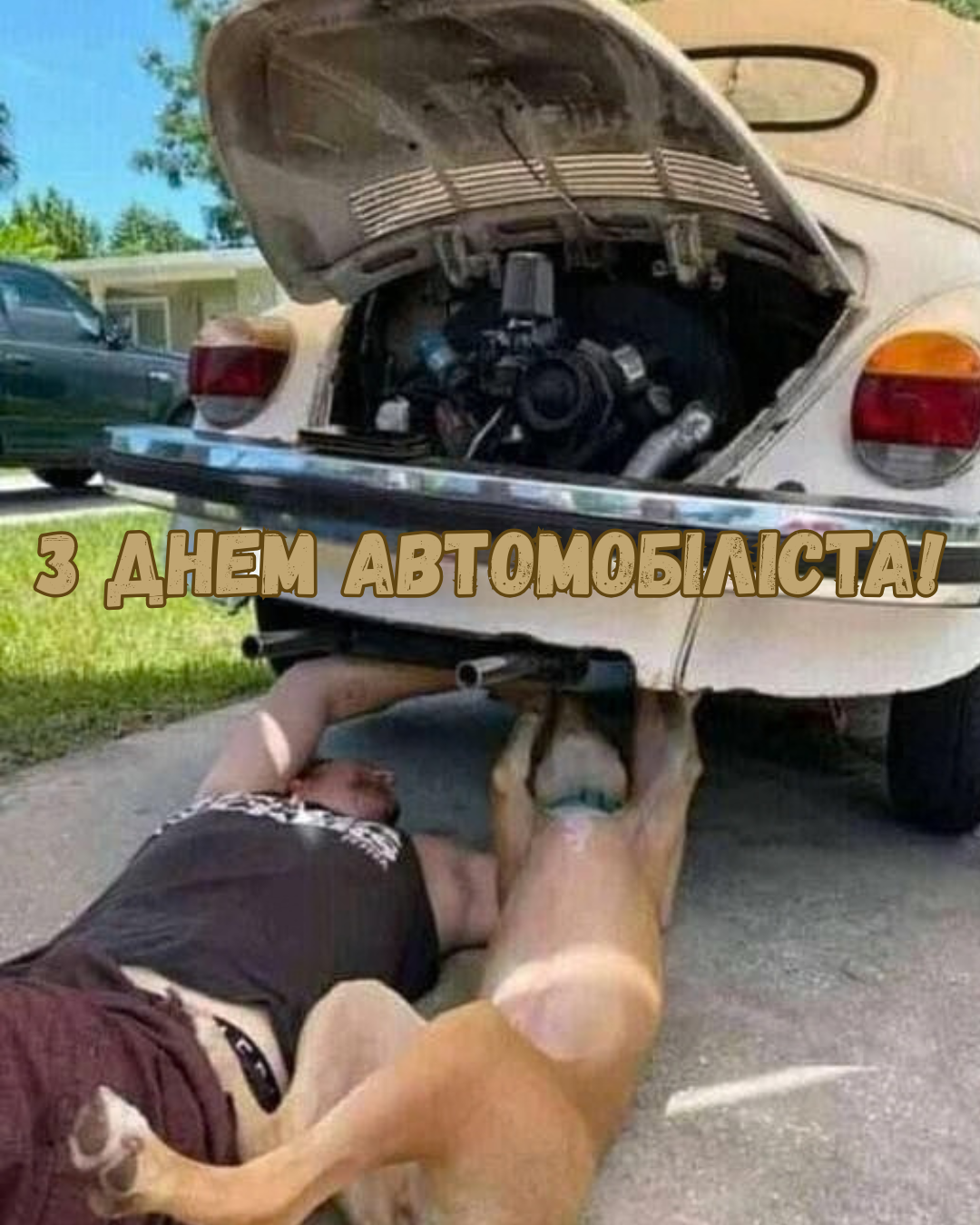 День автомобіліста 2026 листівки  - фото 918292