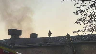 Масована атака 7 жовтня: у Києві вчетверте постраждала кіностудія Довженка