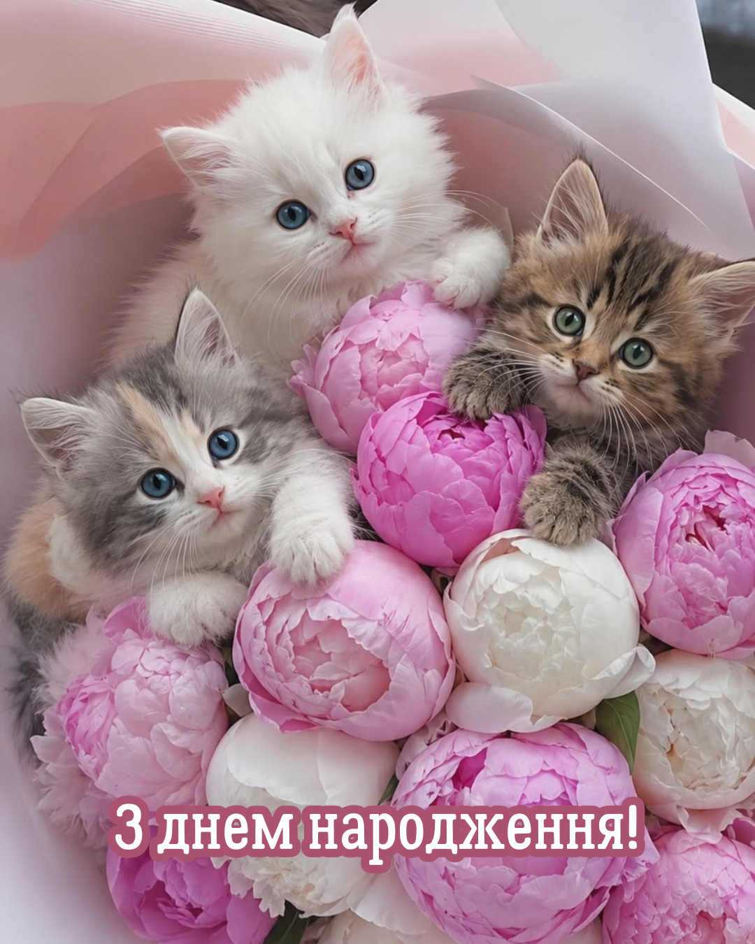вітальні картинки з днем народження жінці українською - фото 922035