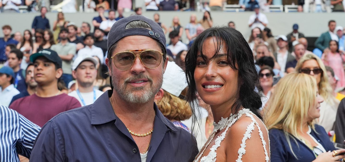 Бред Пітт з Інес де Рамон - фото 923864